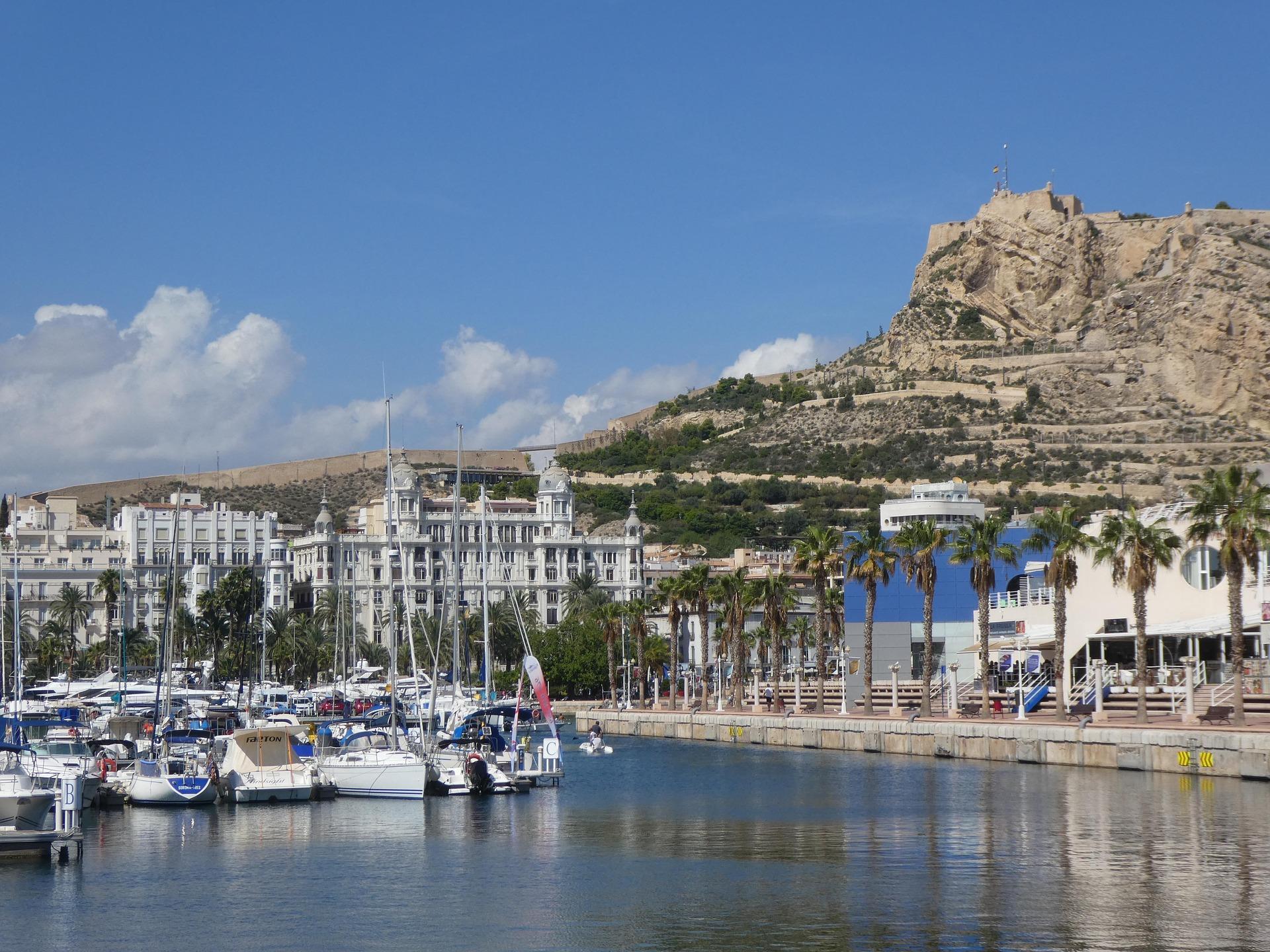 Alicante Hafen