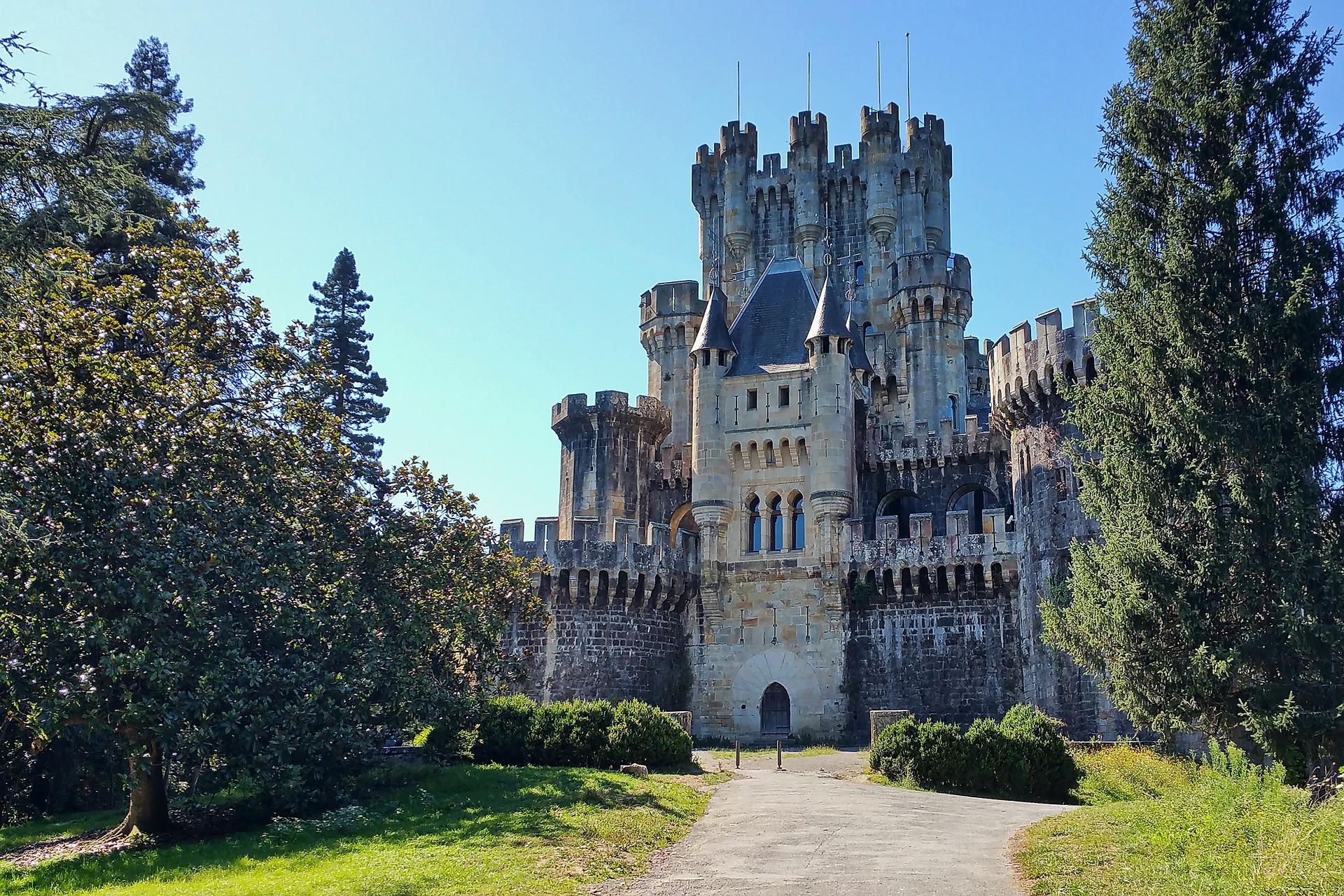 Schloss von Butrón Castillo de Butrón in Bilbao