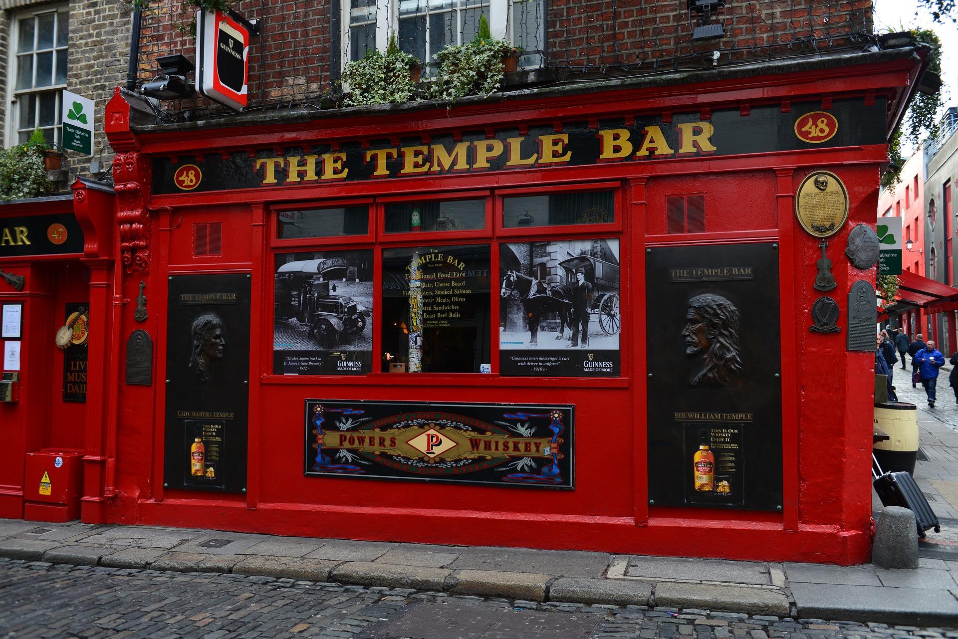 Temple Bar Dublins Vergnugungsviertel