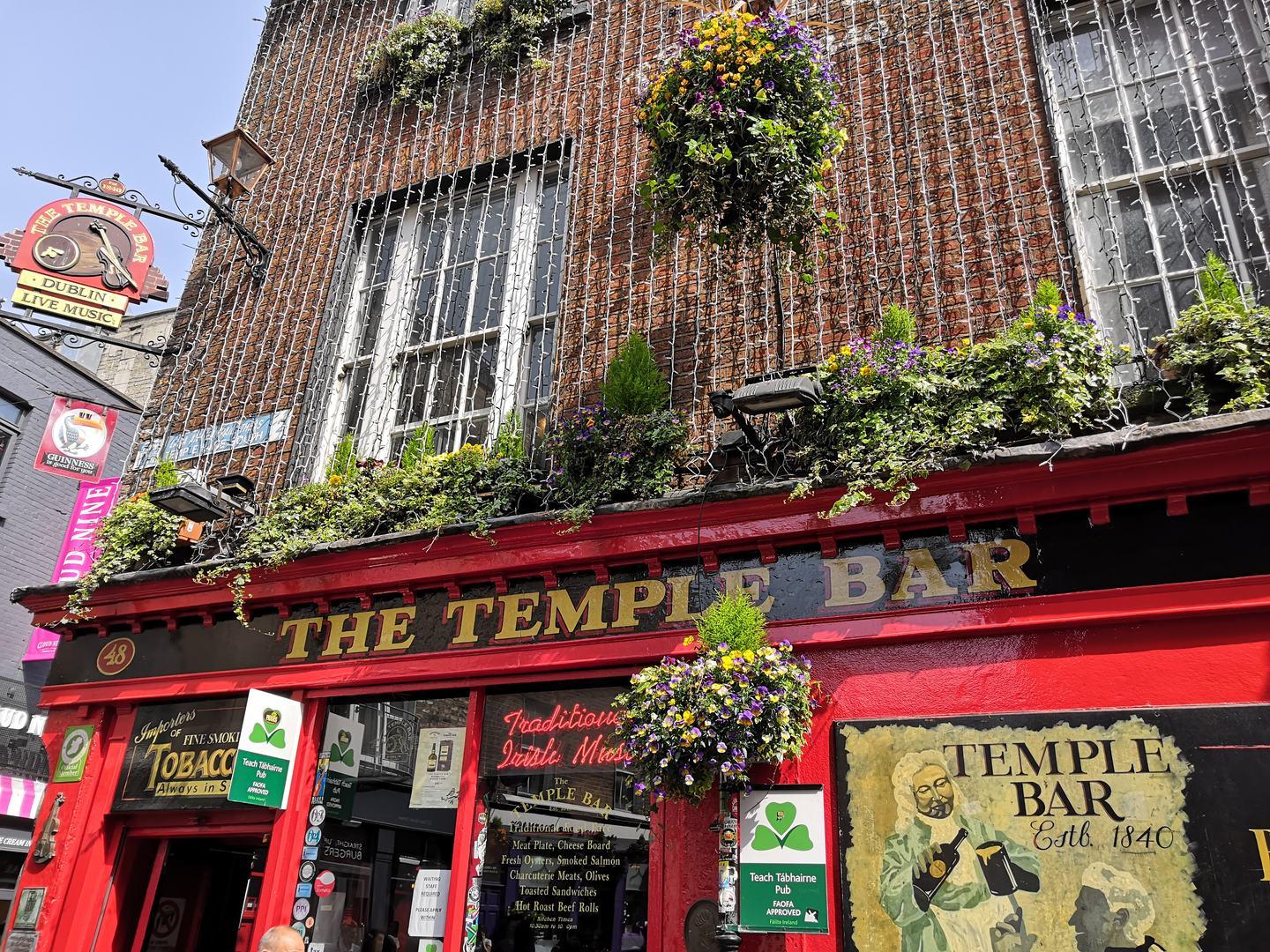 Temple Bar Dublins Vergnugungsviertel