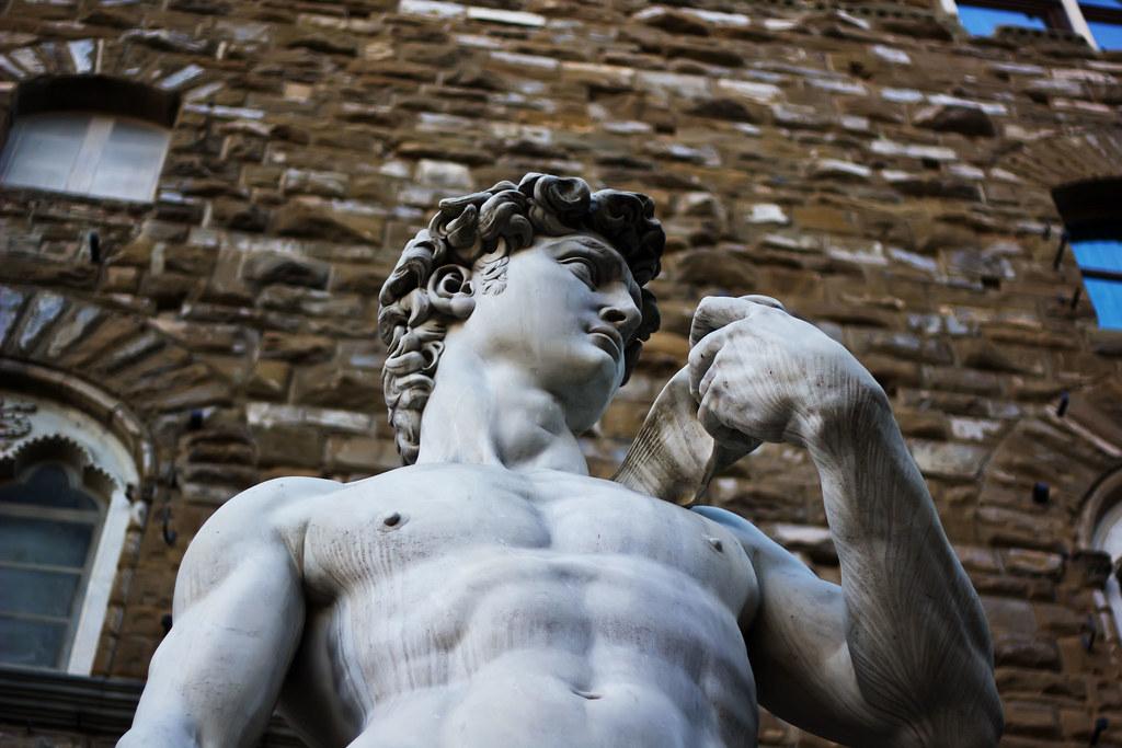 Kopie von David an der Piazza della Signoria