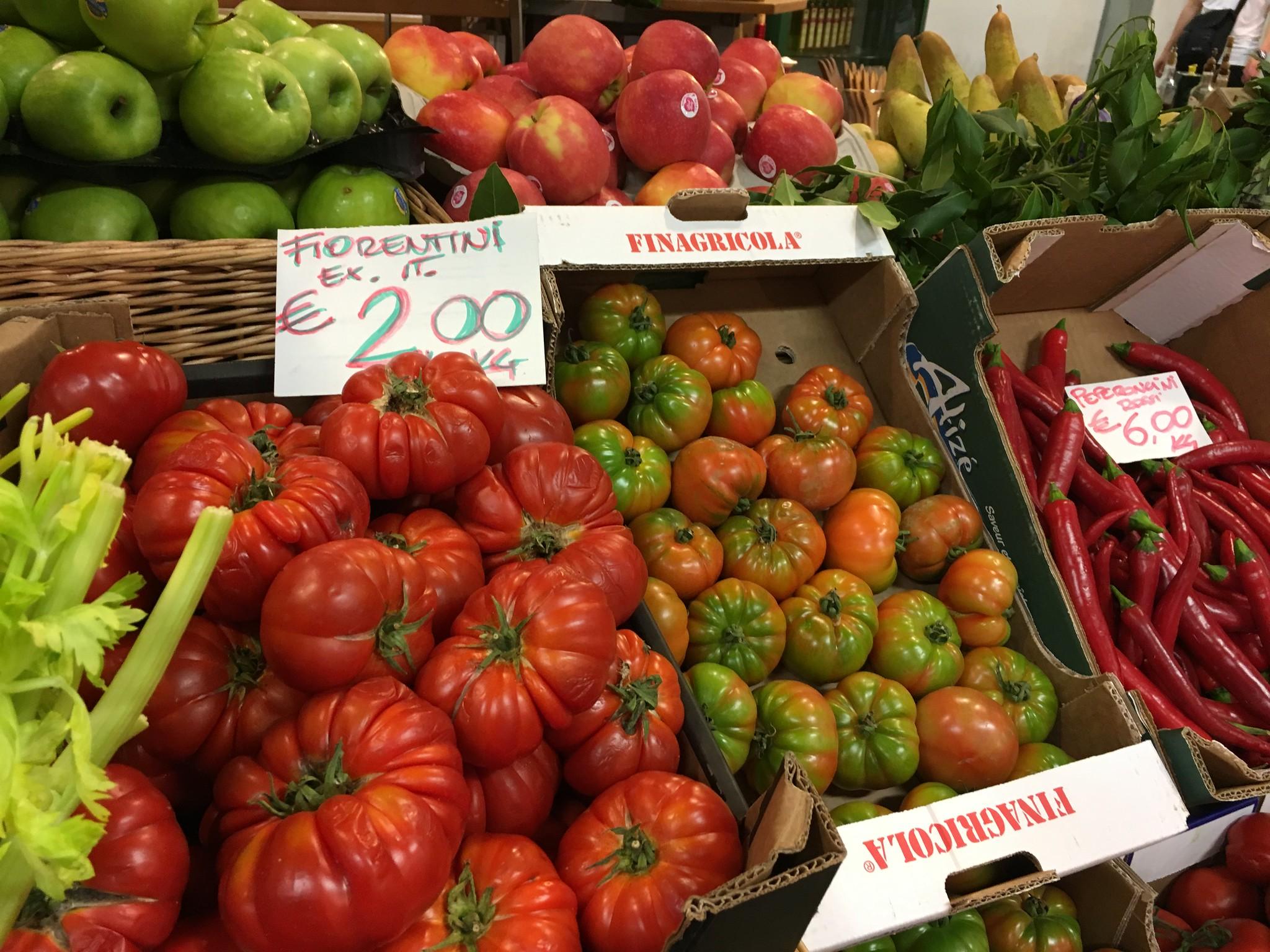 Frisches Obst- und Gemüse