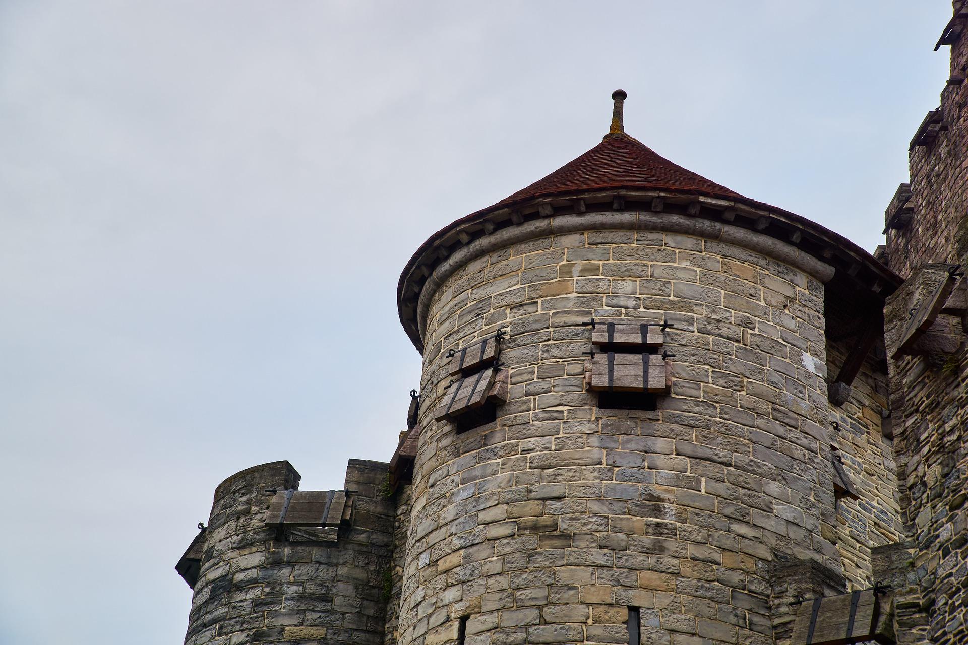 Turm von Burg Gravensteen