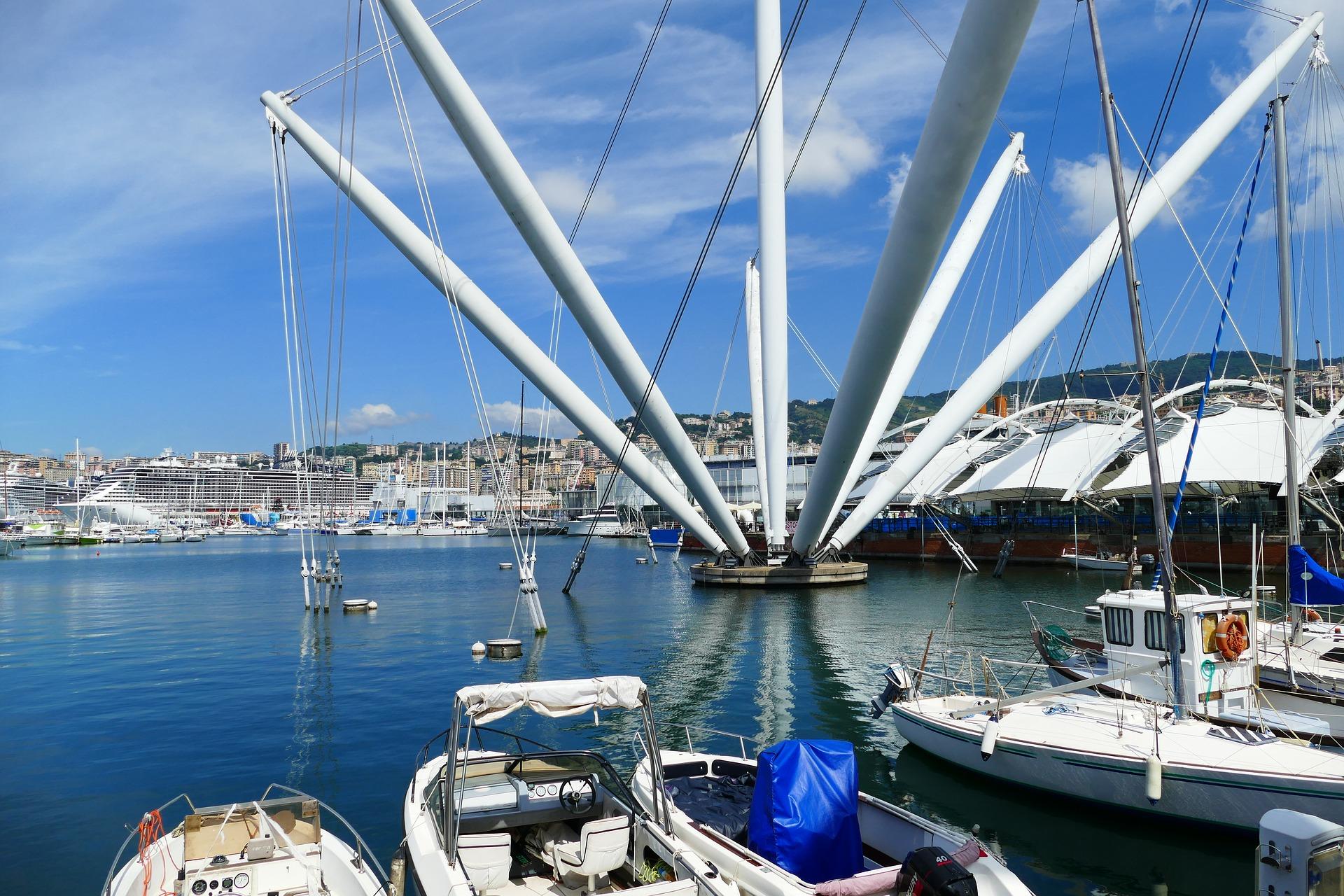 Genua Hafen Boote