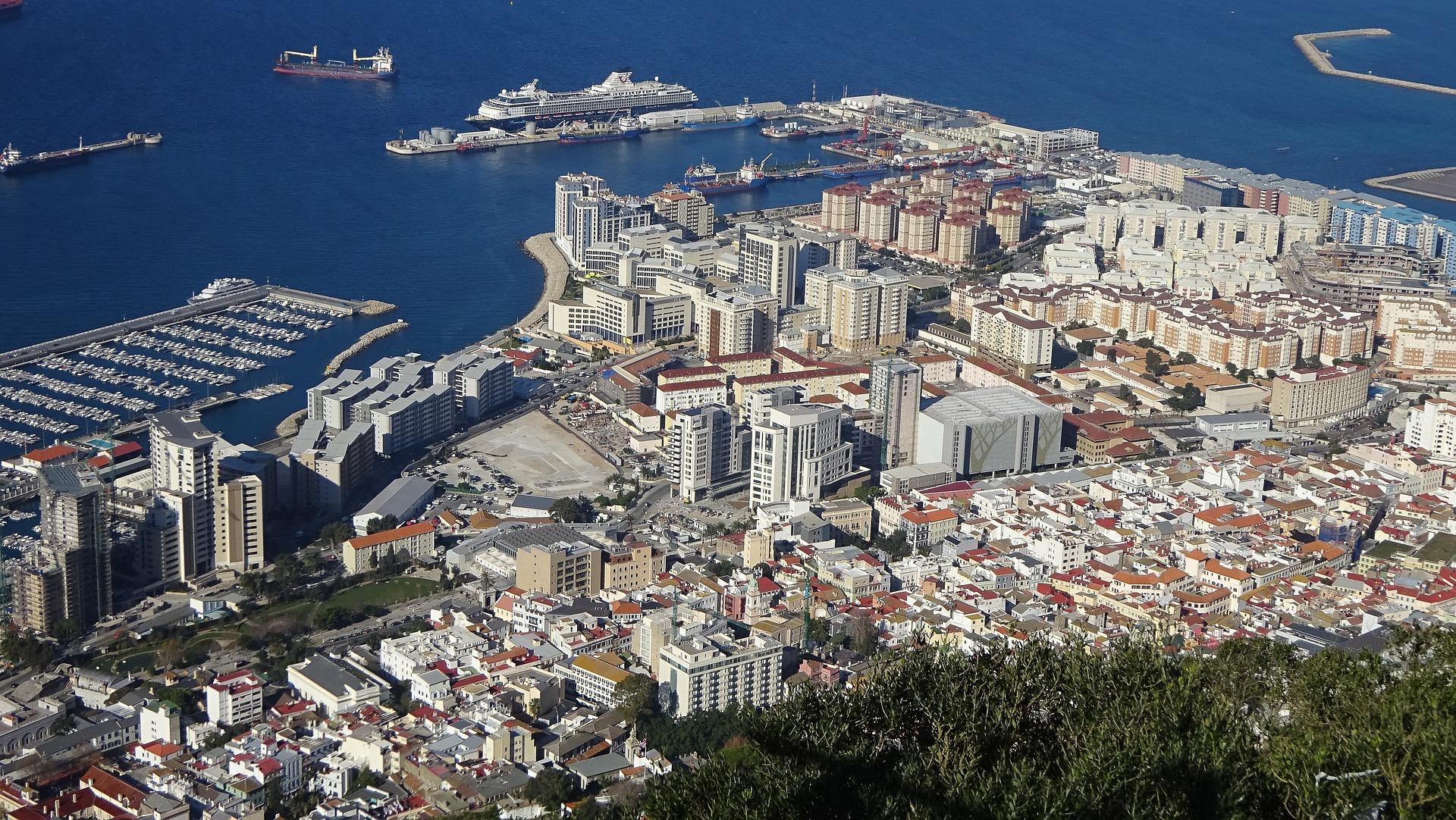 Panorama von Gibraltar
