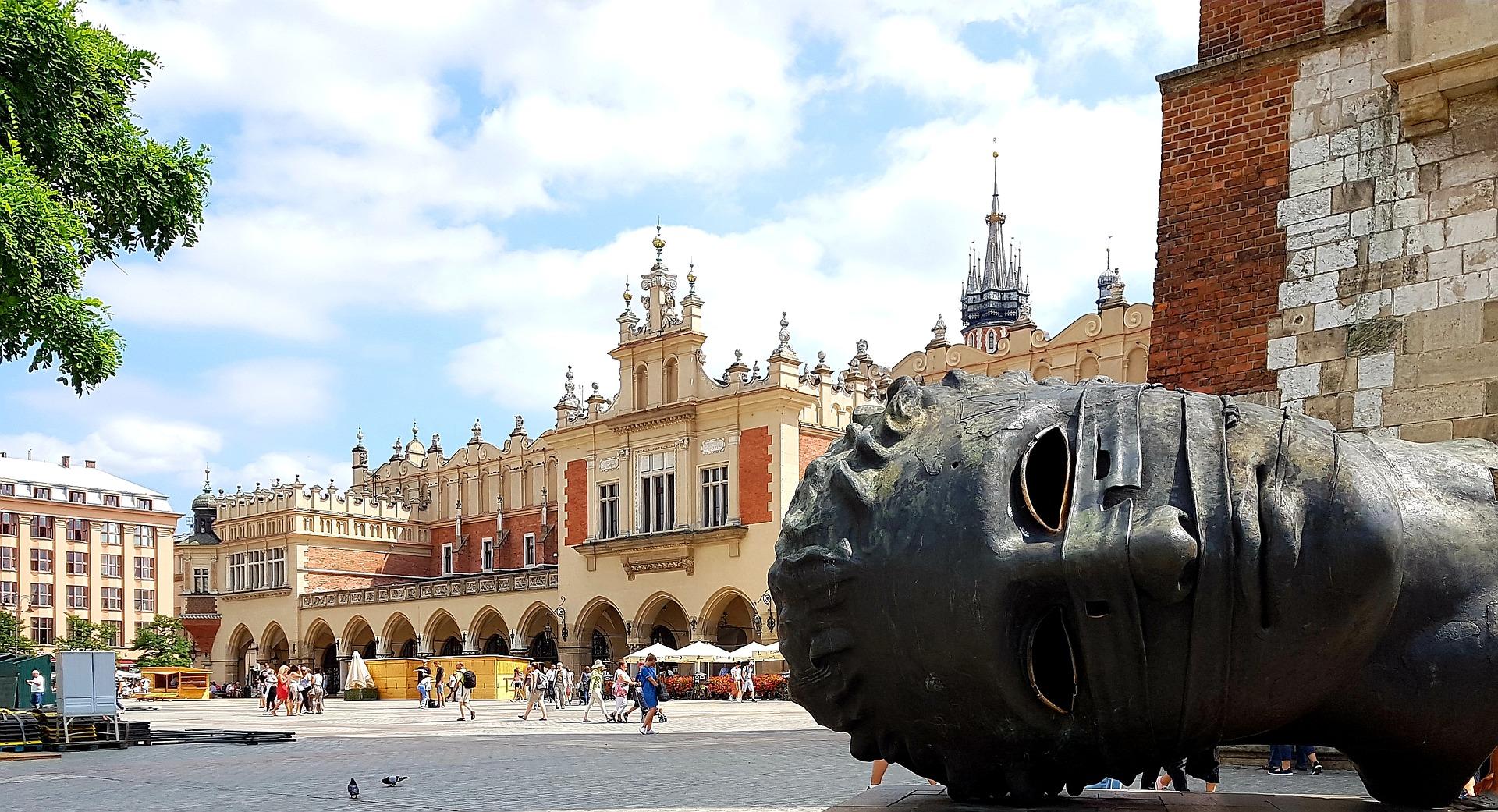 Marktplatz Rynek Glowny in Krakau