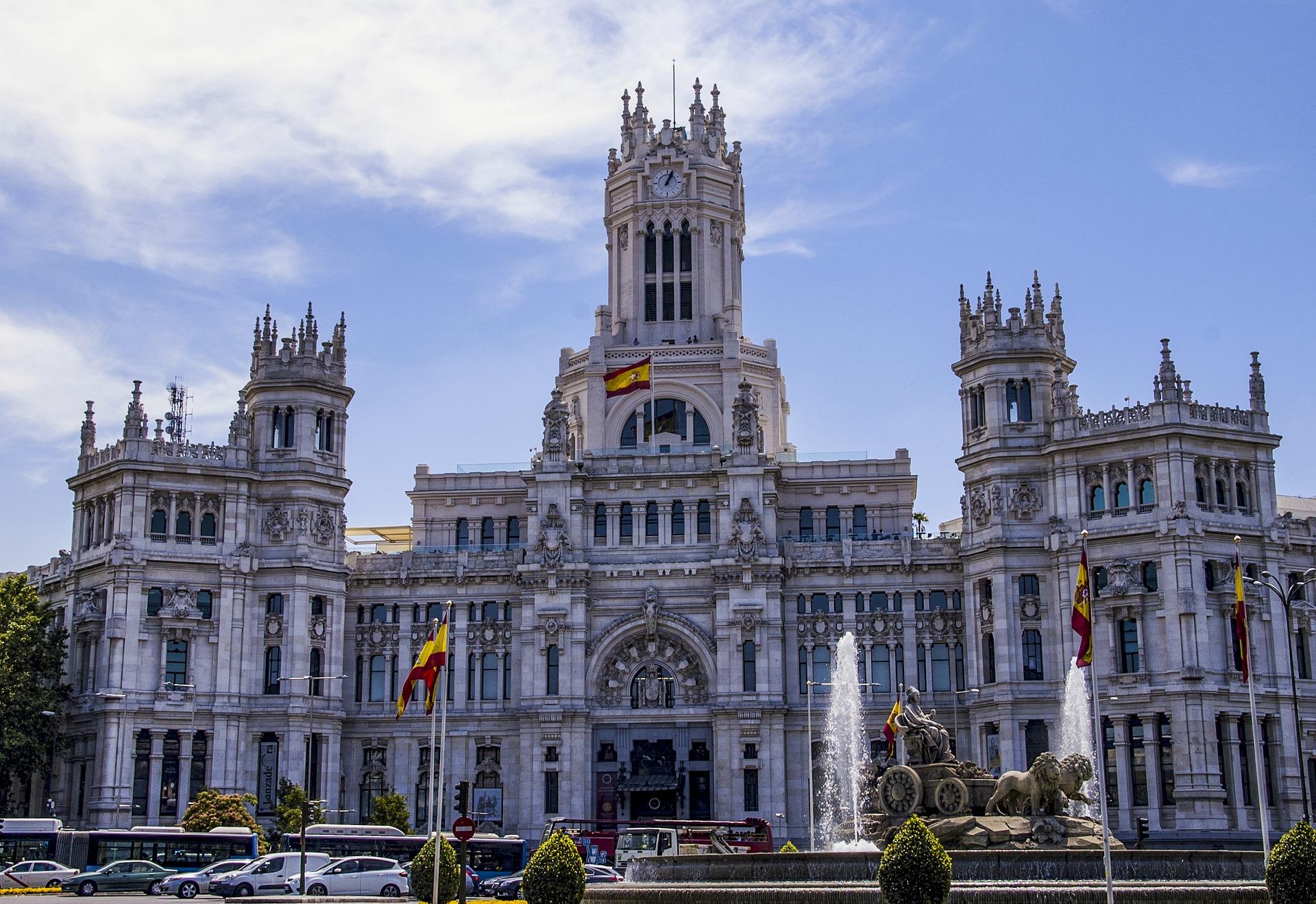 Plaza de Cibeles Rathaus