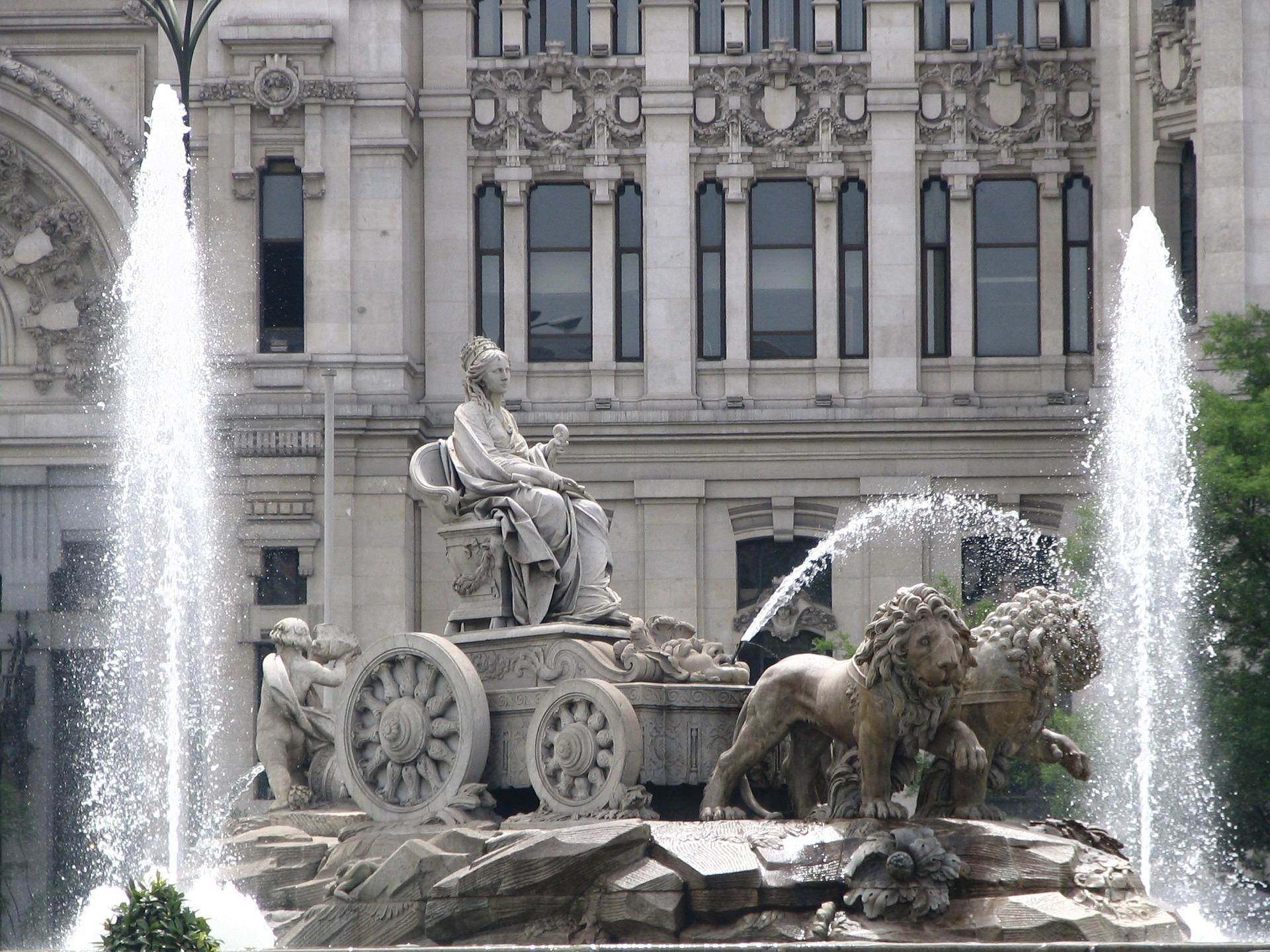 Plaza de Cibeles Springbrunnen