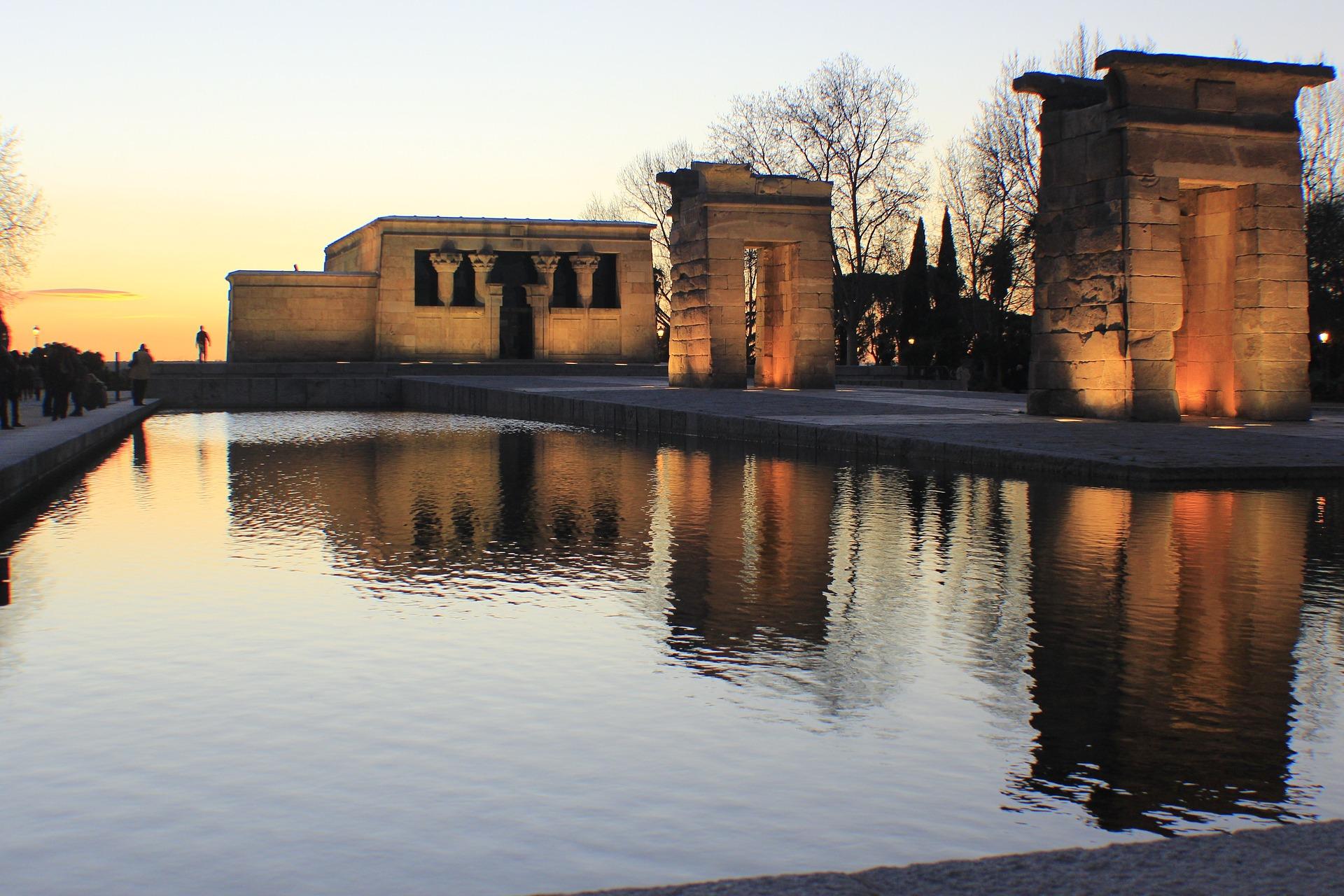 Tempel von Debod Madrid