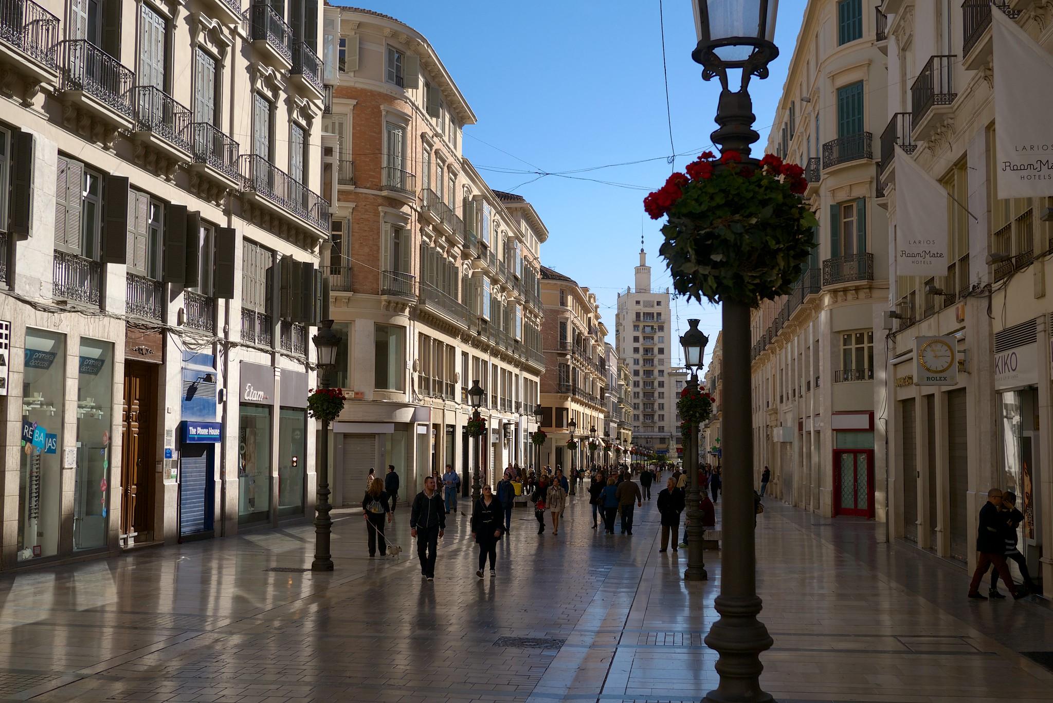 Einkaufsstraße Calle Larios