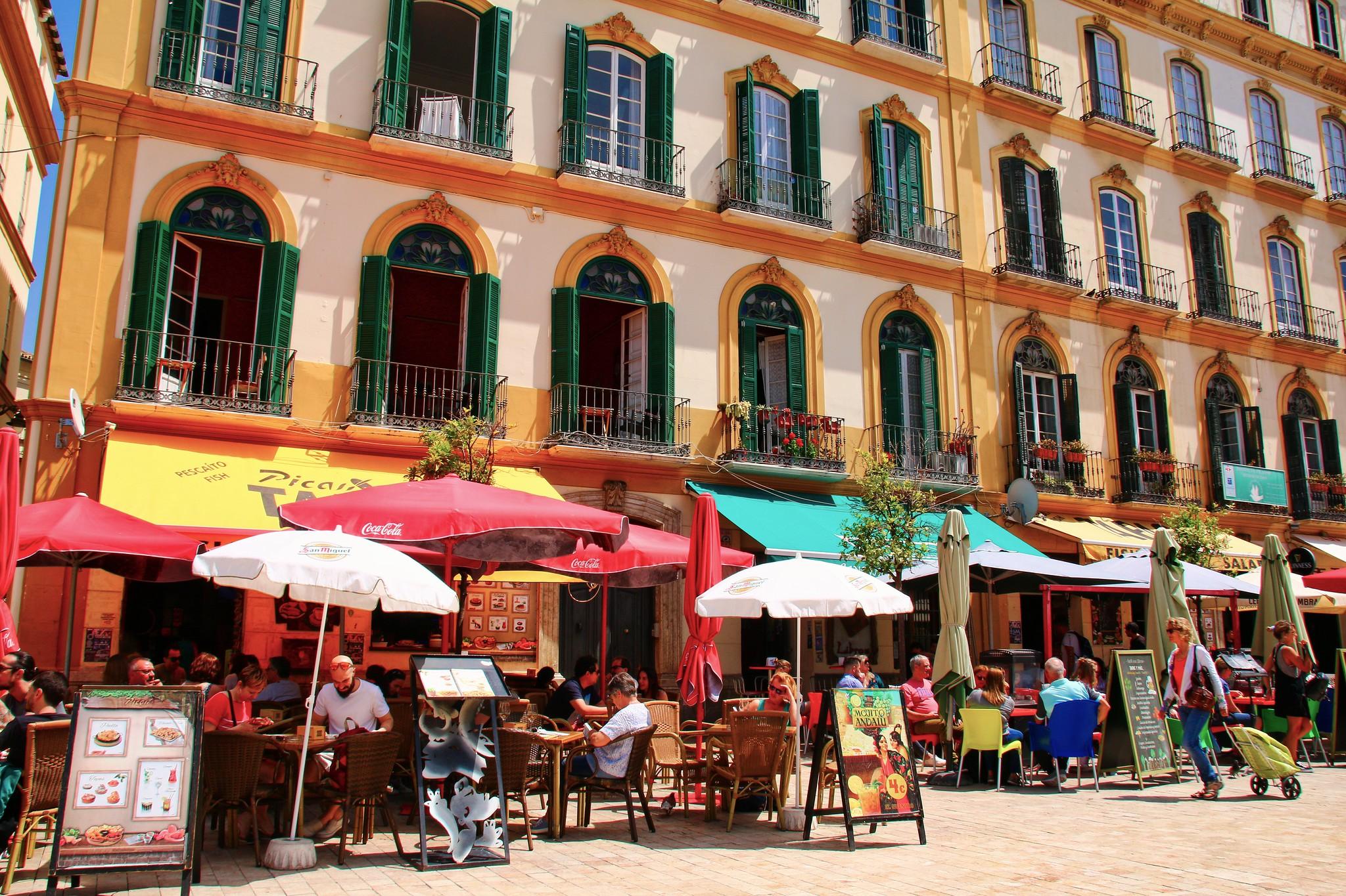 Lokalitäten auf dem Plaza de la Merced