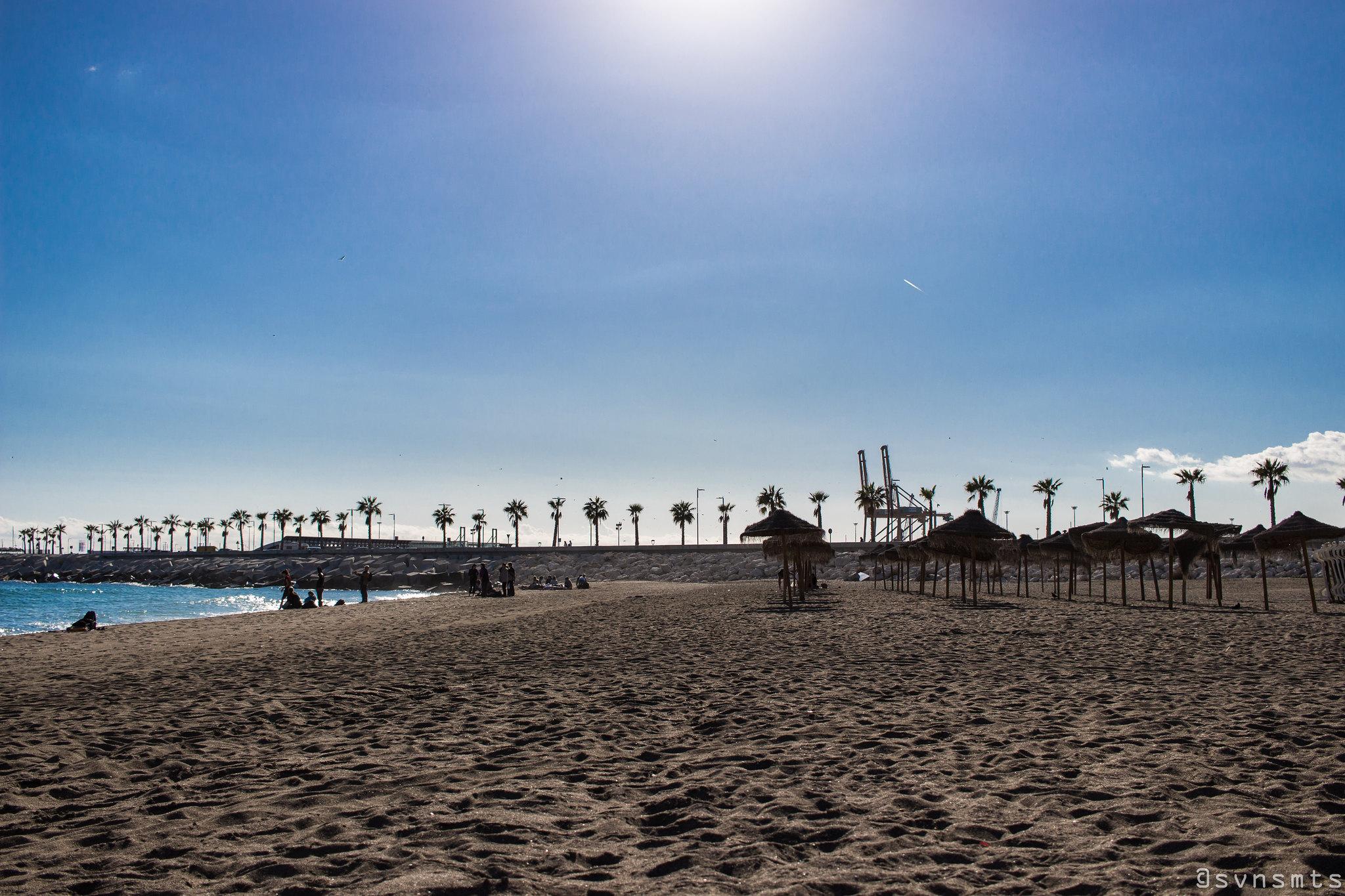 La Malagueta am späten Nachmittag