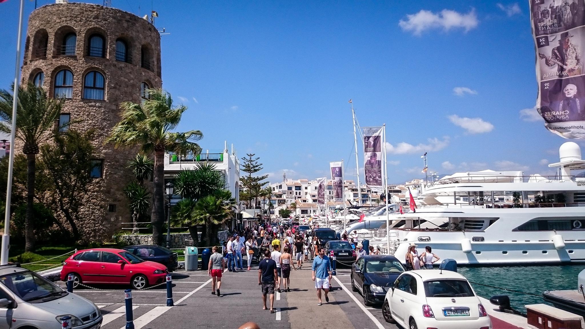 Der Hafen von Marbella