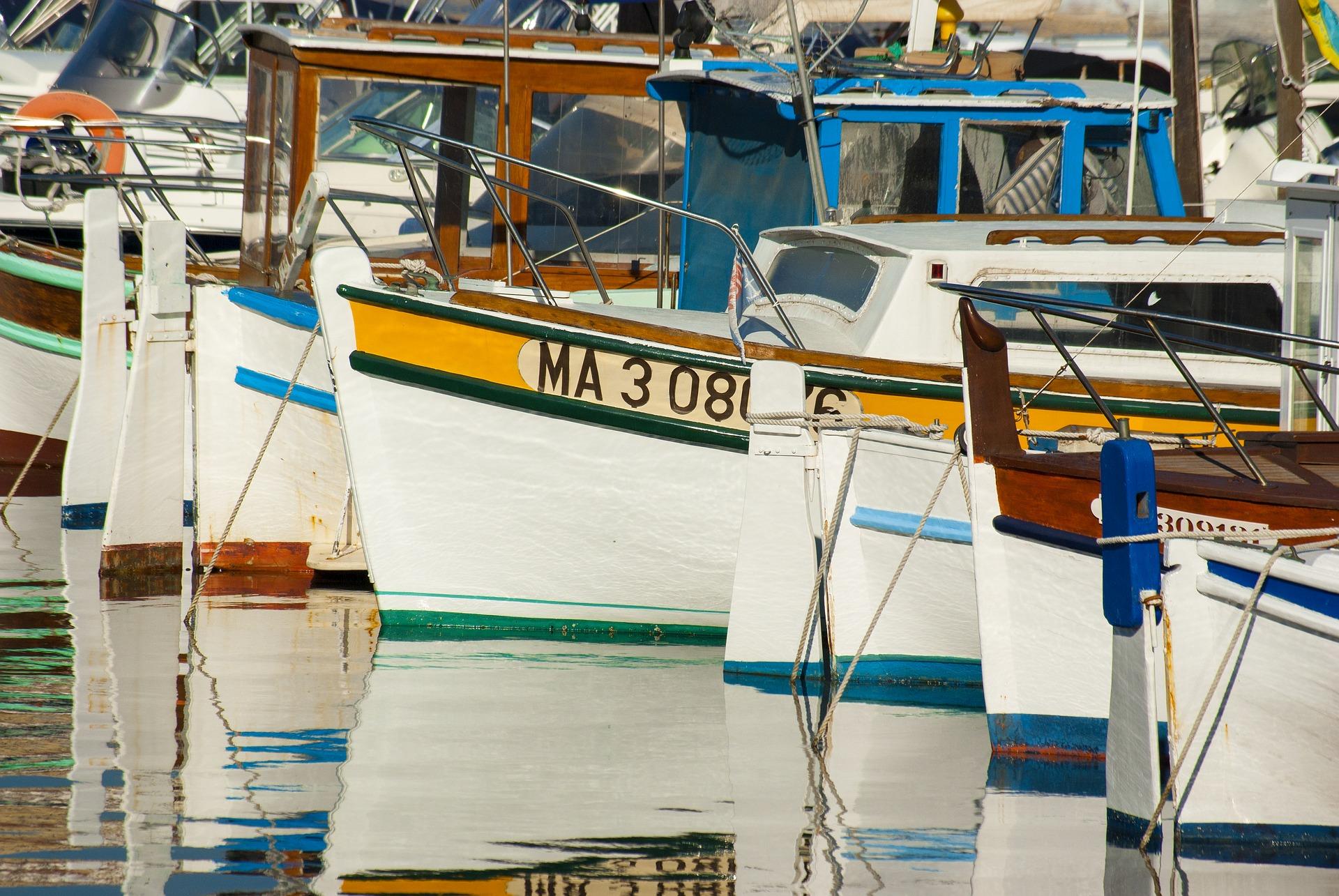 Boote im Hafen von Marseille