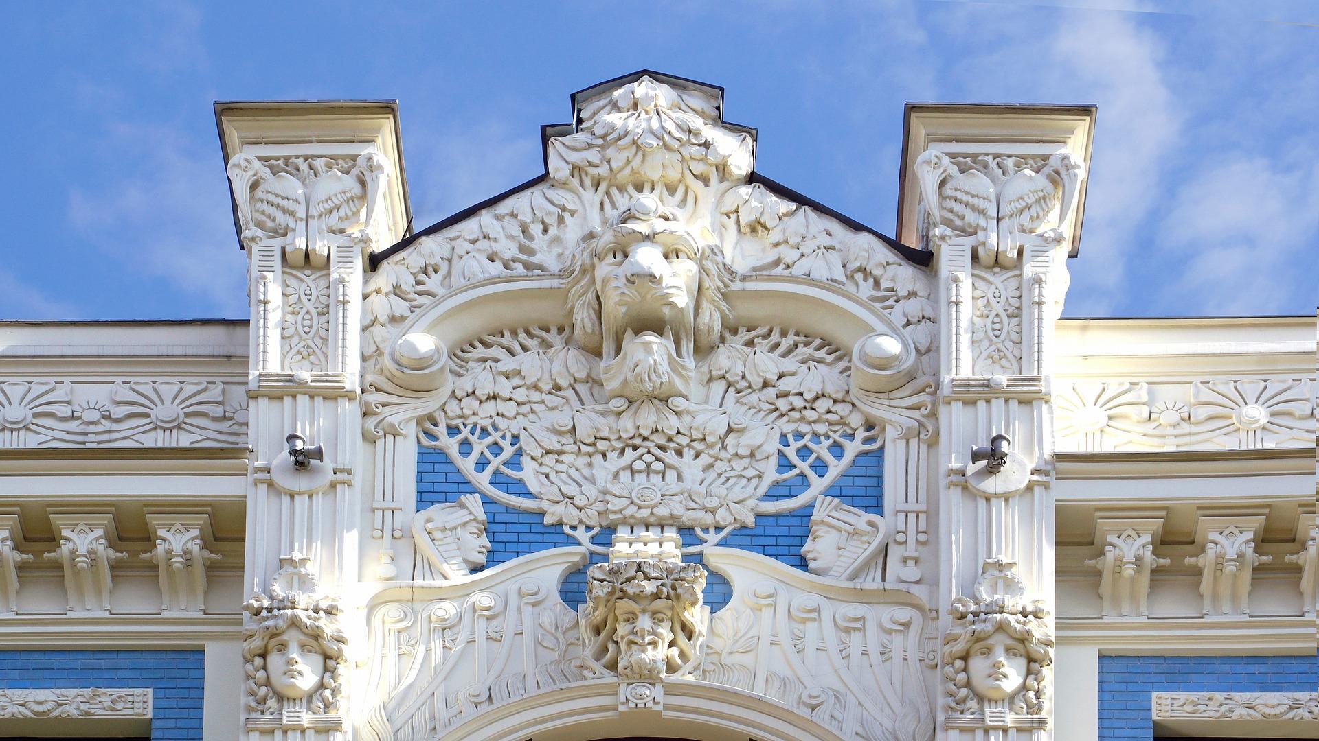 Fassade im Jugendstil