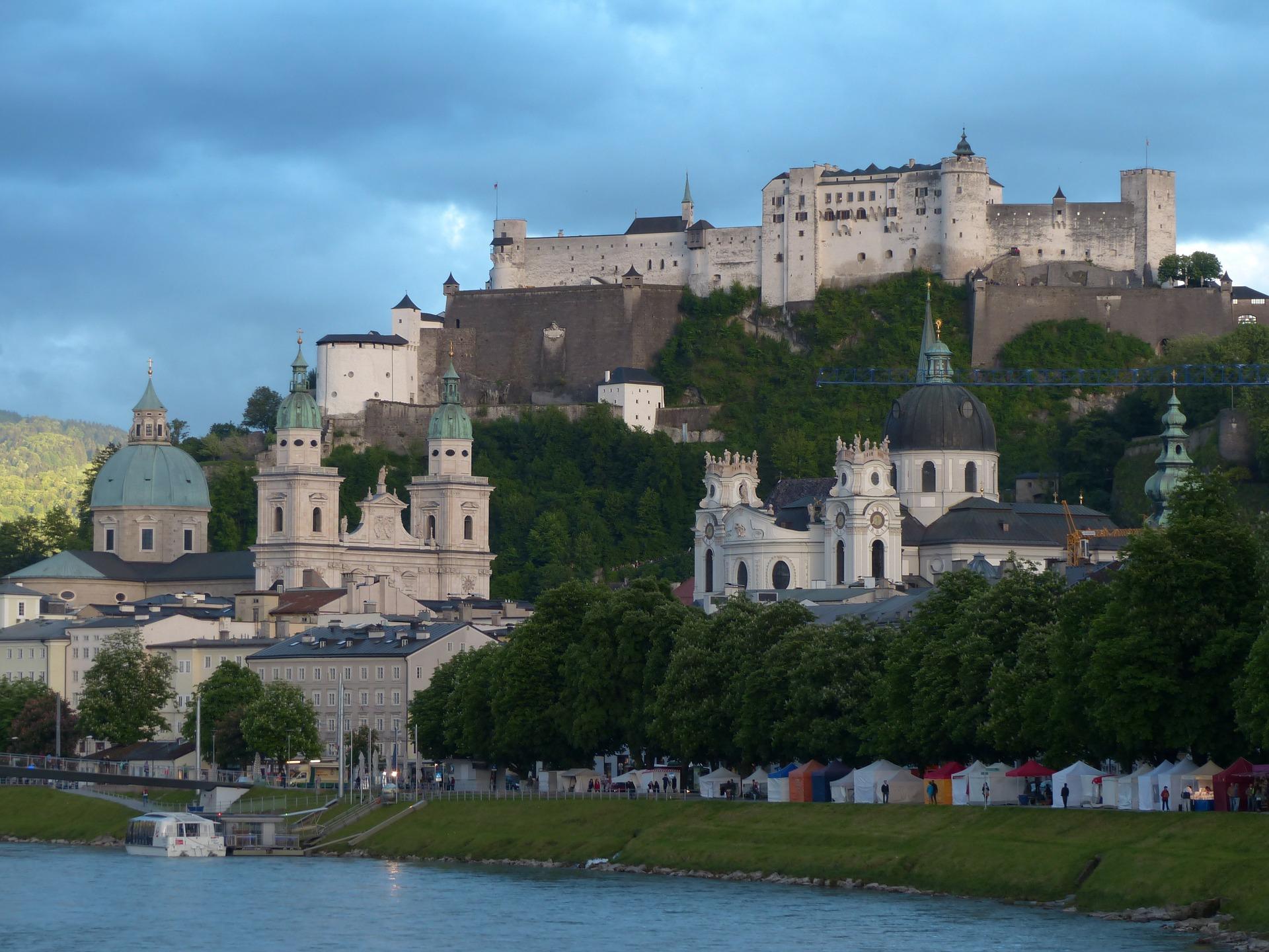 Blick auf Hohensalzburg