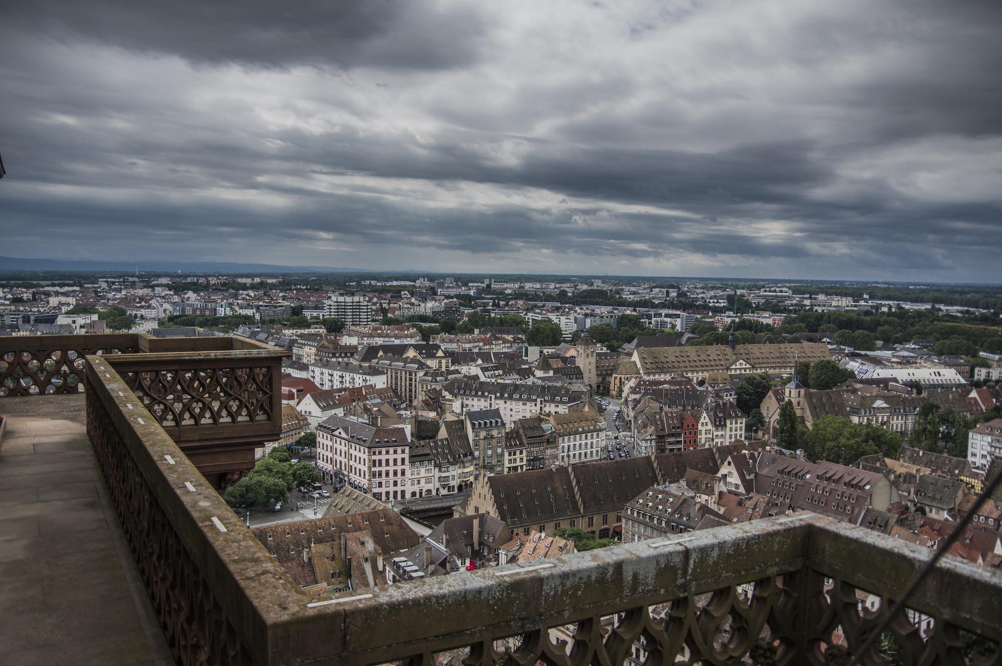 Ausblick vom Straßburger Münster