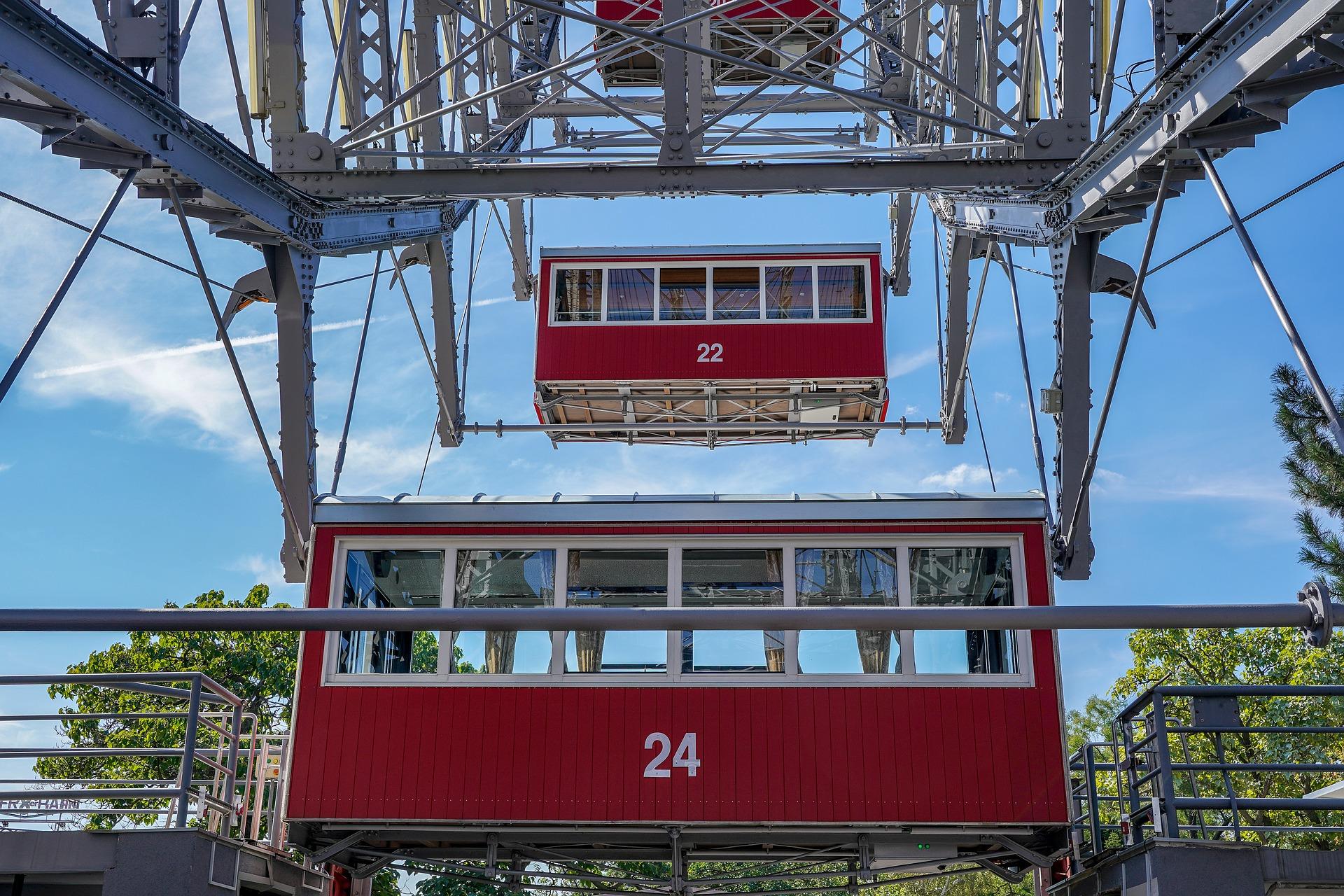 Wiener Prater Riesenrad Waggons